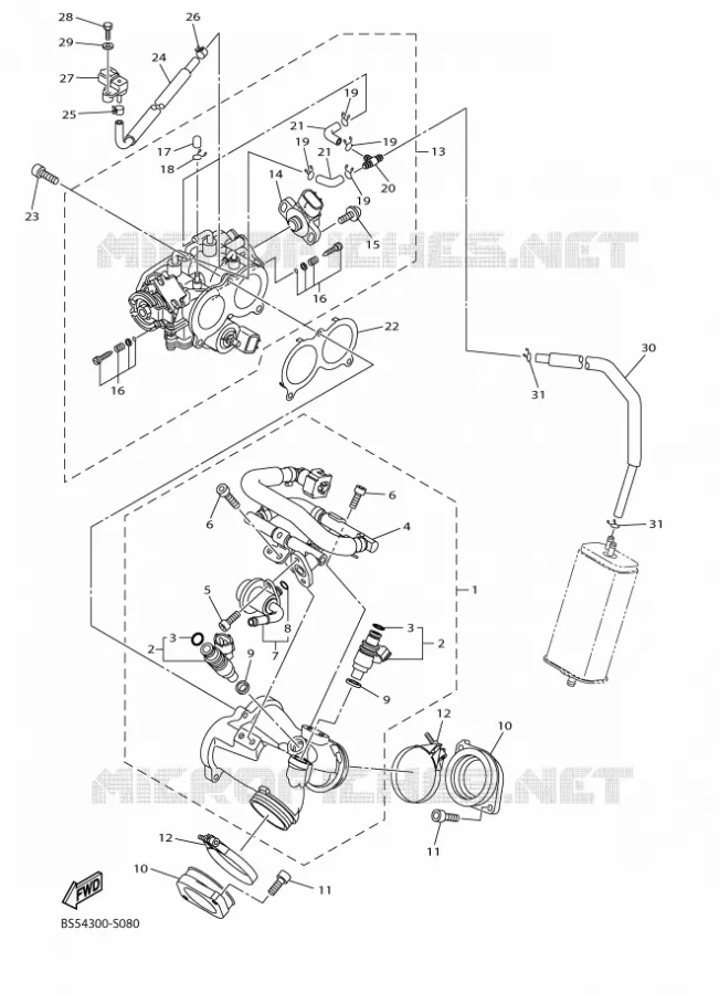 ADMISSION 1 Yamaha MOTO 950 2017 XV  XVS950CUD-A