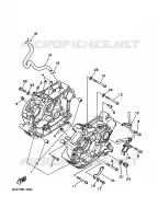 CARTER MOTEUR pour Yamaha XV250 de 1996