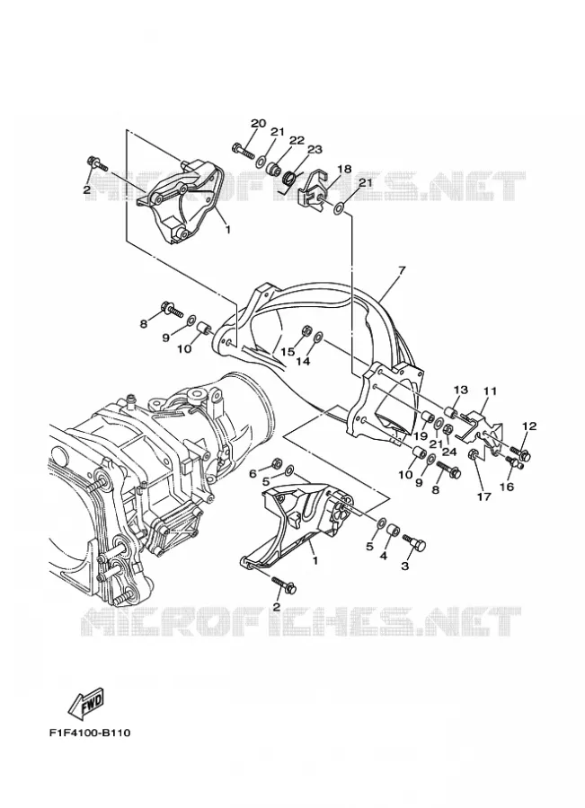 JET UNIT 3 Yamaha WAVERUNNER 1000 2003 ENG FOR FZ1000A  ENG FOR FZ1000A