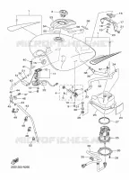 RESERVOIR A ESSENCE pour Yamaha XVS 1300 CUSTOM de 2015