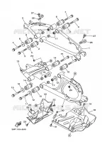 BRAS ARRIERE pour Yamaha GRIZZLY 700 EPS de 2009
