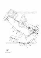 POMPE A EAU / DURITES pour Yamaha KODIAK 700 EPS LIMITED EDITION de 2018