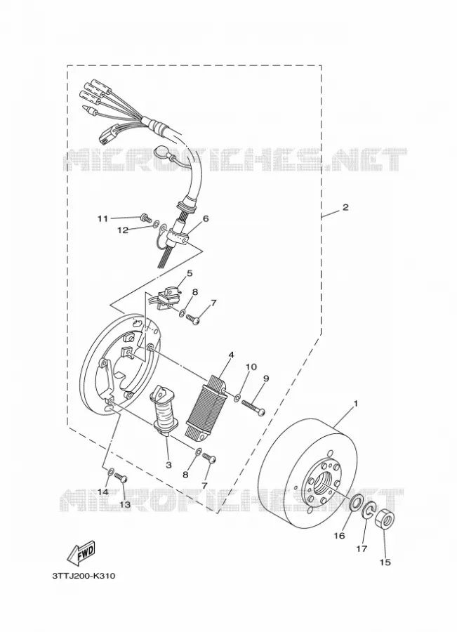 ALLUMAGE Yamaha MOTO 125 2017 DT  DT125