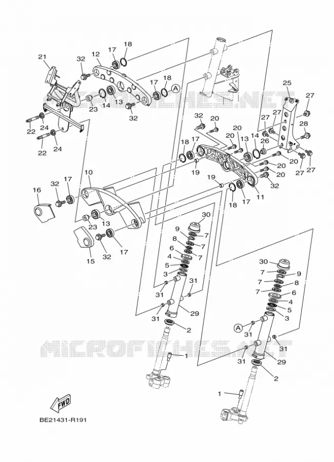 DIRECTION Yamaha SCOOTER 125 2017 TRICITY  MWS125-C