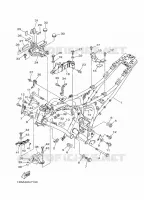 CADRE pour Yamaha MT-07 ABS de 2016