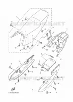 SELLE pour Yamaha YBR 125 de 2014