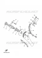 ARBRE A CAMES / CHAINE DE DISTRIBUTION pour Yamaha YBR 125 de 2014