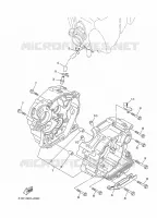CARTER MOTEUR pour Yamaha YBR 125 de 2014