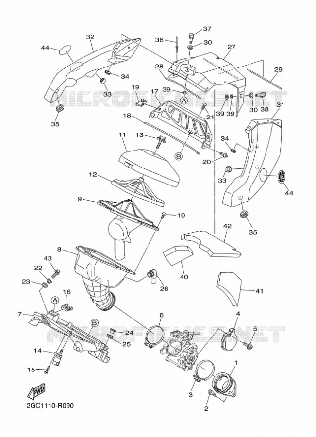 ADMISSION Yamaha MOTO 450 2018 WRF  WR450F