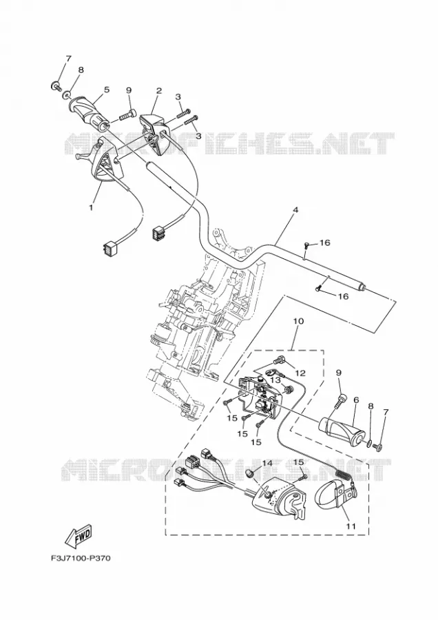 DIRECTION 1 Yamaha WAVERUNNER 1800 2016 FX CRUISER  FB1800A-R