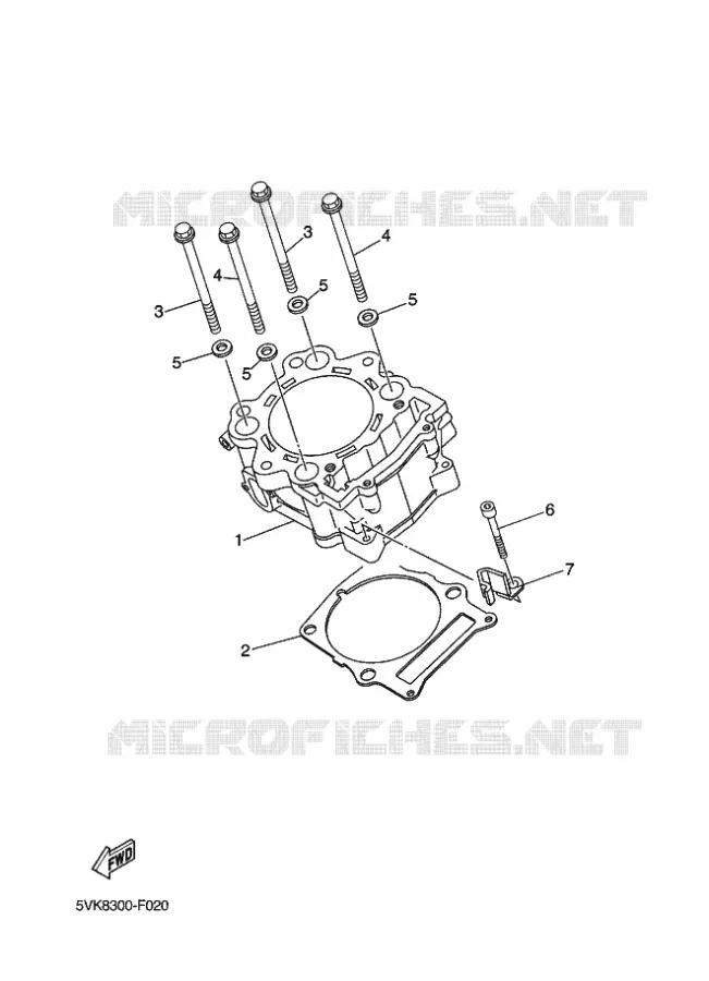 CYLINDRE Yamaha MOTO 660 2010 XTR  XT660R