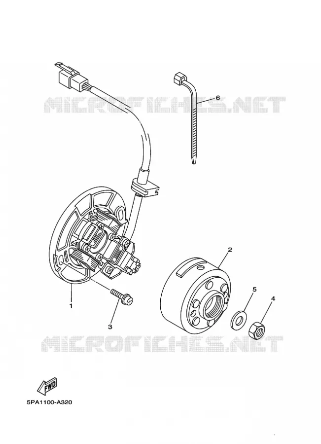 ALLUMAGE Yamaha MOTO 85 2018 YZ  YZ85LW