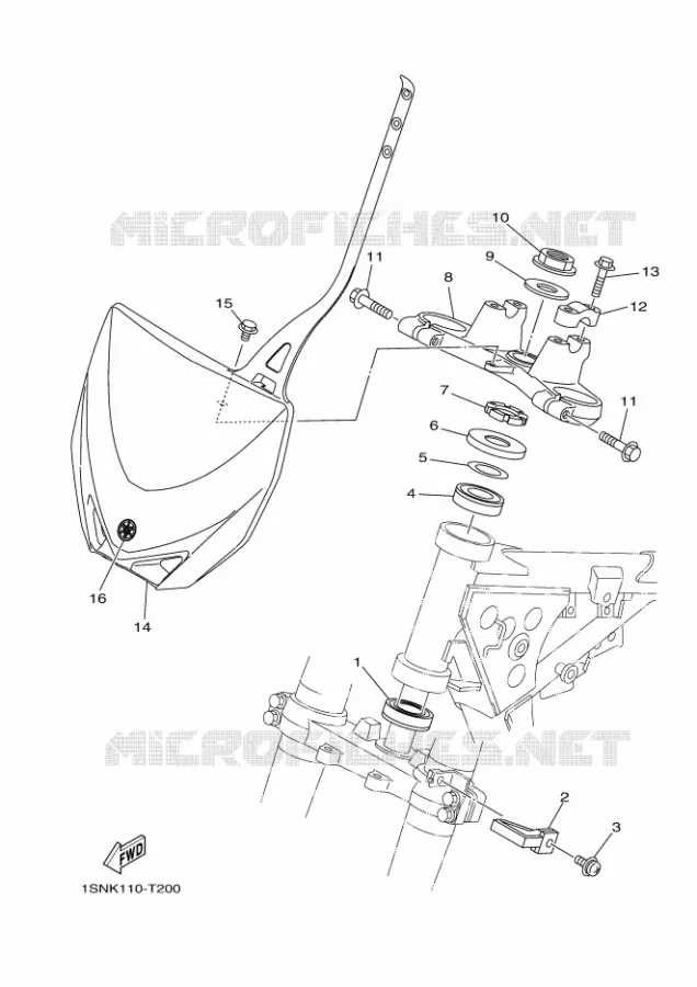 DIRECTION Yamaha MOTO 85 2018 YZ  YZ85LW