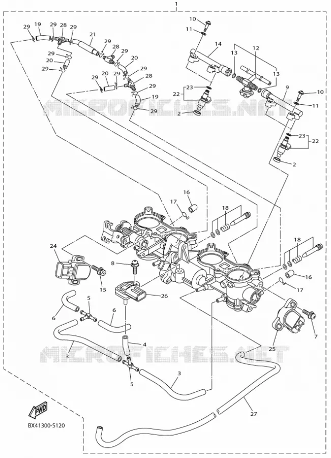 ADMISSION 2 Yamaha MOTO 1000 2018 R1M  YZF-R1M