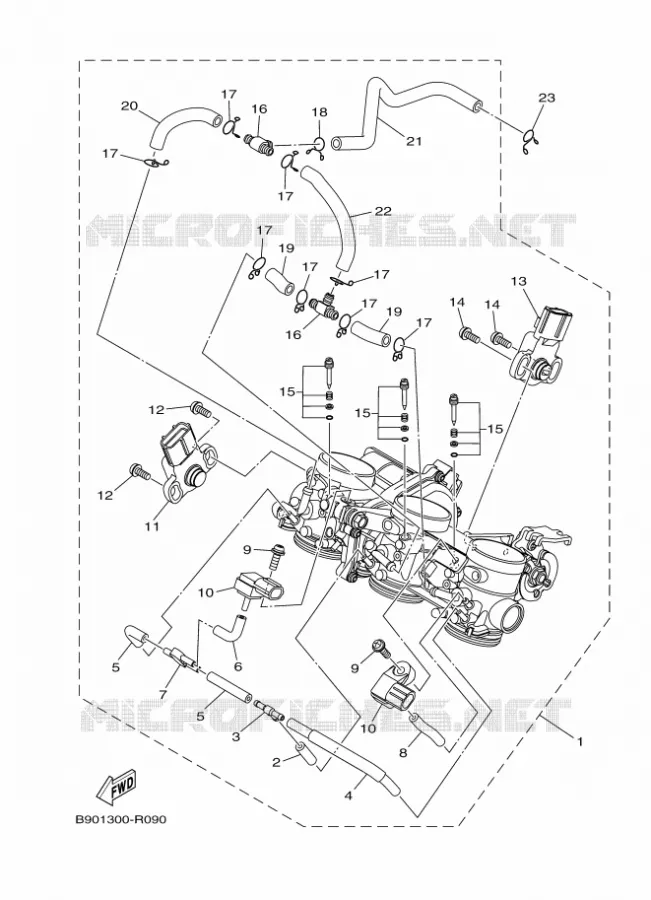 ADMISSION Yamaha MOTO 900 2018 XSR  MTM850