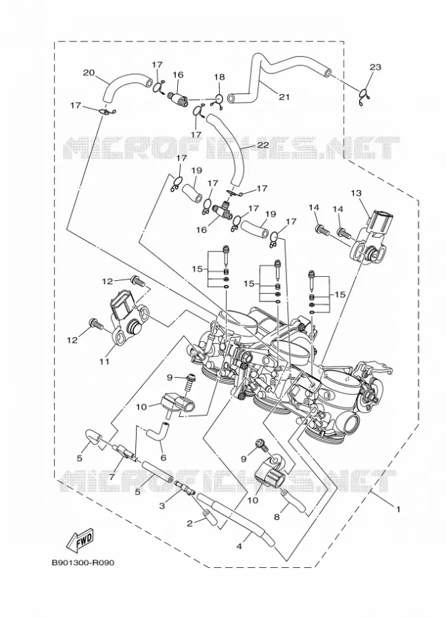 ADMISSION Yamaha MOTO 900 2018 XSR  MTM850