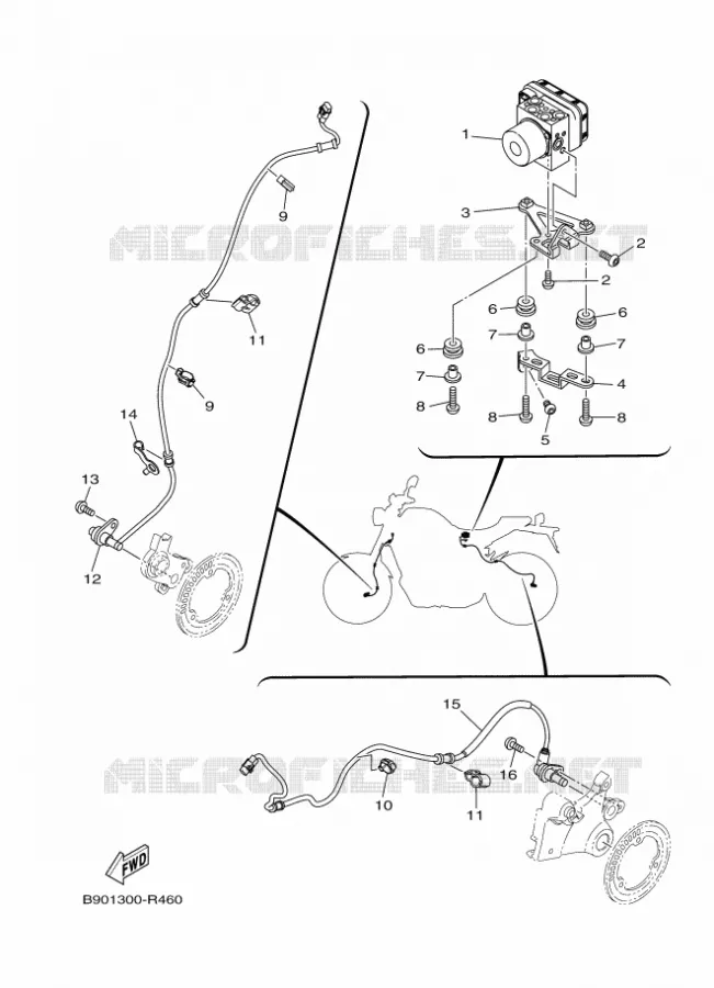 ELECTRIQUE 3 Yamaha MOTO 900 2018 XSR  MTM850