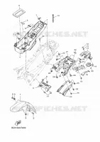 GARDE BOUE pour Yamaha TRACER 700 ABS 35KW A2 de 2018