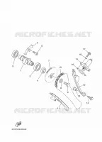 ARBRE A CAMES / CHAINE DE DISTRIBUTION pour Yamaha YBR 125 de 2018