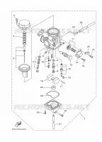 CARBURATEUR pour Yamaha YBR 125 de 2018