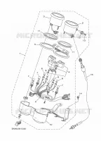 COMPTEUR  pour Yamaha YBR 125 de 2018