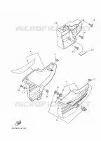 COUVERCLE LATERAL pour Yamaha YBR 125 de 2018