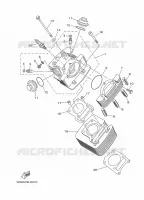 CYLINDRE pour Yamaha YBR 125 de 2018
