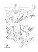 RESERVOIR A ESSENCE pour Yamaha YBR 125 de 2018
