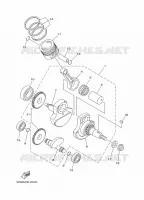 VILEBREQUIN / PISTON pour Yamaha YBR 125 de 2018