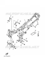 CADRE pour Yamaha YBR 125 de 2018