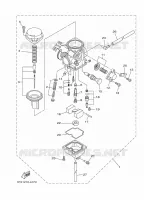 CARBURATEUR pour Yamaha YBR 125 de 2018