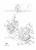 CARTER MOTEUR pour Yamaha YBR 125 de 2018