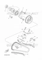 ARBRE A CAMES / CHAINE DE DISTRIBUTION pour Yamaha MT-125 ABS de 2018