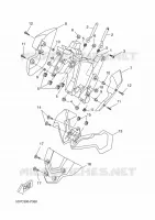 CARENAGE 2 pour Yamaha MT-125 ABS de 2018