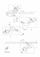 CLIGNOTANT pour Yamaha MT-125 ABS de 2018
