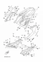 COUVERCLE LATERAL pour Yamaha MT-125 ABS de 2018