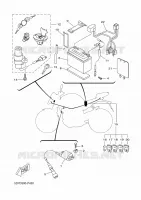 ELECTRIQUE 1 pour Yamaha MT-125 ABS de 2018