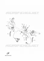 COMMODO / LEVIER pour Yamaha MT-09 ABS de 2018