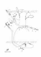 GUIDON ET CABLES pour Yamaha MT-09 ABS de 2018