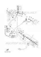 MAITRE CYLINDRE DE FREIN ARRIERE pour Yamaha MT-09 ABS de 2018