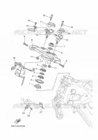 DIRECTION pour Yamaha MT-09 ABS de 2018