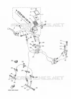 MAITRE CYLINDRE AVANT pour Yamaha MT-09 ABS de 2018