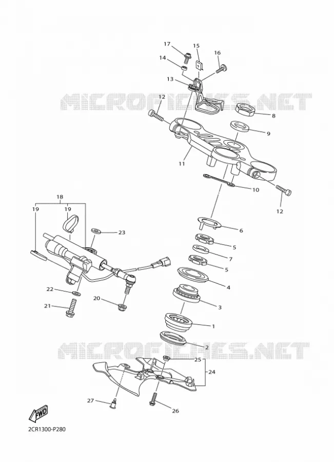 DIRECTION Yamaha MOTO 1000 2018 R1  YZF-R1
