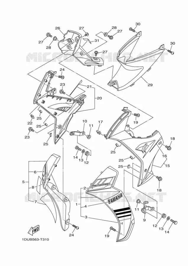 PROTEGE JAMBES Yamaha SCOOTER 110 2018 CRYPTON  T110C