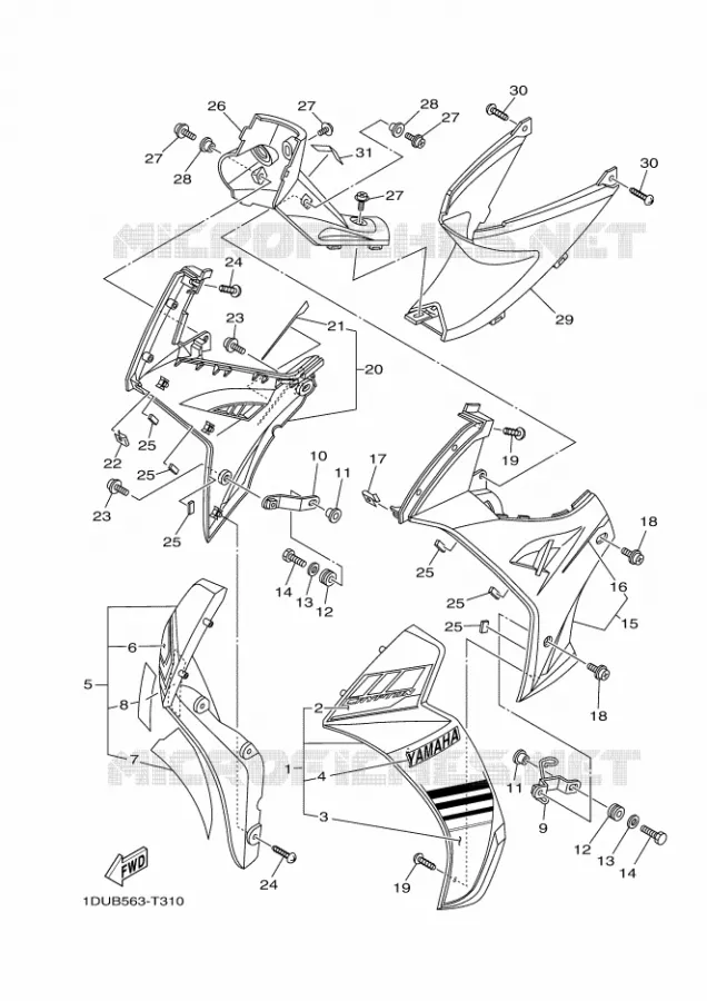 PROTEGE JAMBES Yamaha SCOOTER 110 2018 CRYPTON  T110C