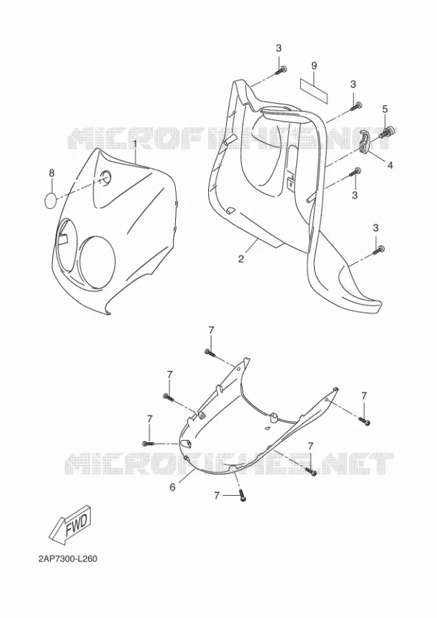 PROTEGE JAMBES Yamaha SCOOTER 50 2018 NEOS 4  YN50F