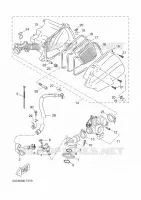 ADMISSION pour Yamaha NEOS 4 UBS (UNIFIED BRAKE SYSTEM) de 2018