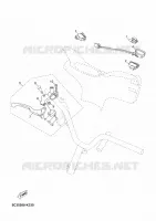 COMMODO / LEVIER pour Yamaha NEOS 4 UBS (UNIFIED BRAKE SYSTEM) de 2018