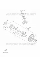POMPE A HUILE pour Yamaha NEOS 4 UBS (UNIFIED BRAKE SYSTEM) de 2018