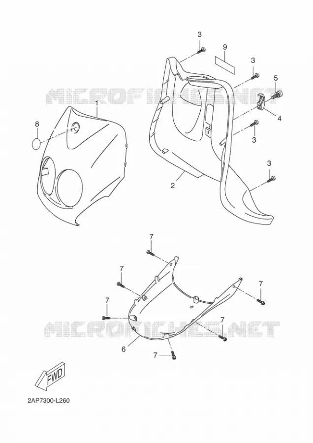 PROTEGE JAMBES Yamaha SCOOTER 50 2018 NEOS 4 UBS  YN50FU
